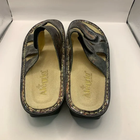 Alegria Camille Earthen size 39 sandals slip on 8.5US - Picture 9 of 11